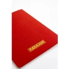 Kırmızı Karton Kapaklı 17x24 cm İplik Dikişli Defter (32 Yaprak)