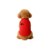 Kırmızı Kedi ve Köpek Kıyafeti, Atlet Model, XS Beden