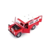 Kırmızı Land Rover Series II Model Araba, 1:24 Ölçekli Araç Koleksiyonu