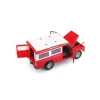 Kırmızı Land Rover Series II Model Araba, 1:24 Ölçekli Araç Koleksiyonu