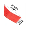 Kırmızı Reflektörlü Bant, 7.5 cm Genişlikte ve 5 Metre Uzunlukta