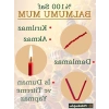 Kırmızı Renkli İnce Uzun Balmumu Dilek Mumu - 15 Adet Set