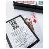 Kırmızı ve Mavi Standart Endeksli Poker Kartları, Çift Deste