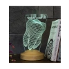 Kişiye Özel 3D LED Lamba - Diş Hekimleri Günü Hediyesi