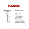 Kobb KBZ20F 20MM 2500 Adet F/e/j/8 Serisi Ağır Hizmet Tipi Kesik Başlı Çivi
