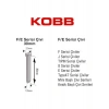 Kobb Kbz30f 30mm 2500 Adet F/E/J/8 Serisi Ağır Hizmet Tipi Kesik Başlı Çivi