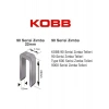 Kobb Kbz9022 22mm 2500 Adet 90 Serisi Ağır Hizmet Tipi Zımba Teli