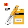 Kodak 128GB 2.0 Metal USB Bellek (K122)