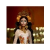 Koleksiyon Figürü Olarak Tasarlanmış Barbie Bebek, Krem Renkli