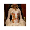 Koleksiyon Figürü Olarak Tasarlanmış Barbie Bebek, Krem Renkli
