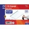 Kraf Cilt Kapağı A4 160 Mic. 100LÜ Şeffaf 512 gr