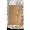 Kraft Kapaklı A5 Spiralli Notebook, 100 Yaprak Çizgisiz
