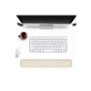 Krem Renkli Ergonomik Klavye Mouse Bilek Desteği