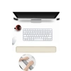 Krem Renkli Ergonomik Klavye Mouse Bilek Desteği