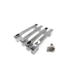 Krom Kaplama Cam Duşakabin İçin Kare Kulp - 140mm, 150mm, 160mm