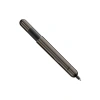 Krom Tasarımlı Mat Siyah Dolma Kalem, Orta Kalınlıkta Uç