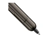 Krom Tasarımlı Mat Siyah Dolma Kalem, Orta Kalınlıkta Uç