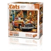 KS Games Cats On The Car 500 Parça Puzzle