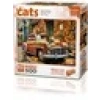 KS Games Cats On The Car 500 Parça Puzzle