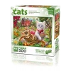 KS Games Cats On The Farm 500 Parça Puzzle