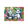 KS Games The Panda Family Pre School Puzzle 24 Parça