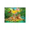 Ks Games Tiger Family 50 Parça Puzzle