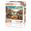KS Games Vosvos Camp Fire At Sunset 1000 Parça Puzzle
