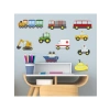 Küçük Araçlar Çocuk Odası Duvar Sticker