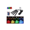Kumandalı Led Ayak Altı Aydınlatma, 4x12 Fonksiyonlu
