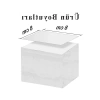 Küp Not Kağıdı - 8x8 cm, 6 Paket, Beyaz Renk, 400 Yaprak