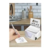 Küp Not Kağıdı - 8x8 cm, 6 Paket, Beyaz Renk, 400 Yaprak