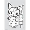 Kuromi - Havalı Boyama Kitabı (Stickerlı Boyama Kitabı)