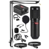 Lastvoice BM800YP Youtuber Mikrofon Phantom Stand Filtre 7.1 Seti