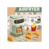 Learning Fun 14 Parça Işıklı Müzikli Buharlı Oyuncak Airfryer ve Yemek Malzemeleri
