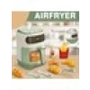 Learning Fun 14 Parça Işıklı Müzikli Buharlı Oyuncak Airfryer ve Yemek Malzemeleri