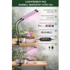 LED Bitki Yetiştirme Lambası - 3 Ayar Parlaklık, Zamanlayıcı ve USB Klipsli Tasarım