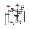 LED Işıklı Elektronik Davul Seti - 150 Ses, 15 Davul Kiti