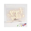 LED Işıklı Şeffaf Çizim Tableti, 30x20 cm Eğitici Boyama Seti ile