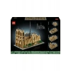 LEGO® Architecture Notre Dame Katedrali 21061 - Yetişkinler için Dekoratif ve Sergilenebilir Model Yapım Seti (4383 Parça)