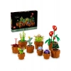 LEGO® Botanicals Minik Bitkiler 10329 – Anneler Gününe Özel Farklı Türlerde 9 Bitki İçeren Çiçek Modeli Yapım Seti (758 Parça)
