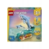 LEGO® Creator 3ü 1 Arada Deniz Hayvanları: Güzel Yunuslar 31385 – 9+ için Yaratıcı Oyuncak Yapım Seti (542P)