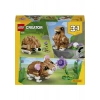 LEGO® Creator 3’ü 1 Arada Sevimli Hamster ile Çiçek 31376 – 7+ Yaş için Yaratıcı Oyuncak Yapım Seti (166 Parça)