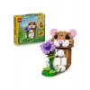 LEGO® Creator 3’ü 1 Arada Sevimli Hamster ile Çiçek 31376 – 7+ Yaş için Yaratıcı Oyuncak Yapım Seti (166 Parça)
