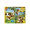 LEGO® Creator 3’ü 1 Arada Sevimli Hayvanlar: Oyunbaz Yavru Köpek 31382 – 8+ için Yaratıcı Oyuncak Yapım Seti (336P)