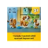 LEGO® Creator 3’ü 1 Arada Sevimli Hayvanlar: Oyunbaz Yavru Köpek 31382 – 8+ için Yaratıcı Oyuncak Yapım Seti (336P)