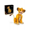LEGO® │ Disney Genç Aslan Kral Simba 43247 - Yetişkinler için Model Yapım Seti (1445 Parça)
