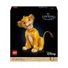LEGO® │ Disney Genç Aslan Kral Simba 43247 - Yetişkinler için Model Yapım Seti (1445 Parça)