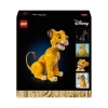 LEGO® │ Disney Genç Aslan Kral Simba 43247 - Yetişkinler için Model Yapım Seti (1445 Parça)