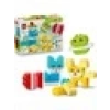 LEGO® DUPLO® İlk 3ü 1 Arada Yaratıcı Sevimli Hayvanlar 10477 - 18 Ay ve Üzeri Çocuklar için Yaratıcı Oyuncak Yapım Seti (24 Parça)