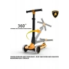 Lisanslı L1 Luxury Katlanabilir 3 Tekerlekli Işıklı Çocuk Scooter